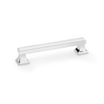 Alexander & Wilks Jesper Square Cupboard Pull Handle 128mm Centre to Centre