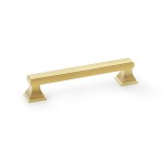 Alexander & Wilks Jesper Square Cupboard Pull Handle 128mm Centre to Centre