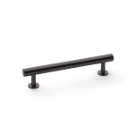 Alexander & Wilks Round T-Bar Cabinet Pull Handle 128mm Centre to Centre