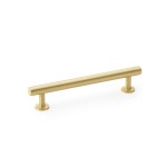 Alexander & Wilks Round T-Bar Cabinet Pull Handle 128mm Centre to Centre