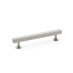 Alexander & Wilks Square T-Bar Cabinet Pull Handle 128mm Centre to Centre