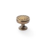 Alexander & Wilks Lynd Hammered Cupboard Knob 32mm ⌀