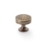 Alexander & Wilks Lynd Hammered Cupboard Knob 38mm ⌀