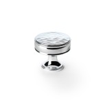 Alexander & Wilks Lynd Hammered Cupboard Knob 38mm ⌀