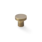 Alexander & Wilks Hanover Plain Cupboard Knob 30mm ⌀