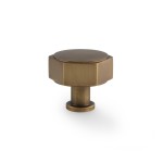 Alexander & Wilks Vesper Hex Cabinet Knob 35 x 40mm