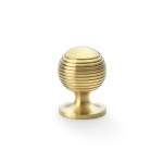 Alexander & Wilks Caesar Cupboard Knob on Round Rose 32mm ⌀