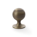 Alexander & Wilks Caesar Cupboard Knob on Round Rose 38mm ⌀