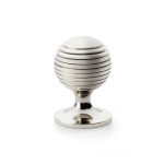 Alexander & Wilks Caesar Cupboard Knob on Round Rose 38mm ⌀