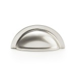 Alexander & Wilks Bardom Ridged Cabinet Cup Pull 92mm length