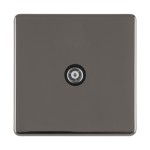 Carlisle Brass Eurolite Concealed 1 Gang Isolated TV Coaxial Socket