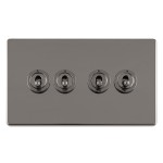 Carlisle Brass Eurolite Concealed 4 Gang 2 Way Toggle Switch