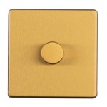 Carlisle Brass Eurolite Concealed 1 Gang 2 Way Push On/Off LED Dimmer