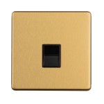 Carlisle Brass Eurolite Concealed 1 Gang Master Telephone Line Socket