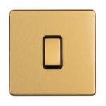 Carlisle Brass Eurolite Concealed 1 Gang 2 Way Rocker Switch