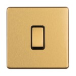 Carlisle Brass Eurolite Concealed 1 Gang 20 Amp Double Pole Switch