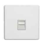 Carlisle Brass Eurolite Concealed 1 Gang Master Telephone Line Socket