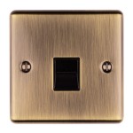 Carlisle Brass Eurolite Enhance Decorative 1 Gang Master Telephone Line Socket