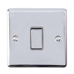 Carlisle Brass Eurolite Enhance Decorative 1 Gang 2 Way 10 Amp Rocker Switch