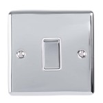 Carlisle Brass Eurolite Enhance Decorative 1 Gang 2 Way 10 Amp Rocker Switch