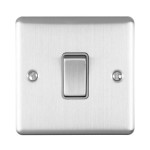 Carlisle Brass Eurolite Enhance Decorative 1 Gang 2 Way 10 Amp Rocker Switch