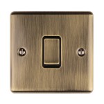 Carlisle Brass Eurolite Enhance Decorative 1 Gang 20 Amp Double Pole Switch