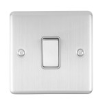 Carlisle Brass Eurolite Enhance Decorative 1 Gang 20 Amp Double Pole Switch