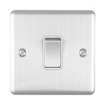 Carlisle Brass Eurolite Enhance Decorative 1 Gang 20 Amp Double Pole Switch