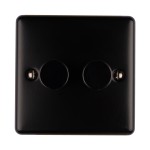 Enhance Decorative 2 Gang 2 Way LED Dimmer Switch (400W)