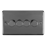 Enhance Decorative 4 Gang 2 Way LED Dimmer Switch (400W)