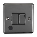 Carlisle Brass Eurolite Enhance Decorative Switched Fuse Spur Unit  with Flex Outlet