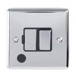 Carlisle Brass Eurolite Enhance Decorative Switched Fuse Spur Unit  with Flex Outlet