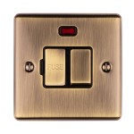 Carlisle Brass Eurolite Enhance Decorative Switched Fused Spur Unit with Neon Indicator