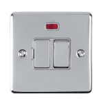 Carlisle Brass Eurolite Enhance Decorative Switched Fused Spur Unit with Neon Indicator