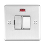 Carlisle Brass Eurolite Enhance Decorative Switched Fused Spur Unit with Neon Indicator