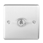 Carlisle Brass Eurolite Enhance Decorative 1 Gang 2 Way Toggle Switch