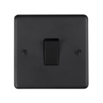 Carlisle Brass Eurolite Stainless Steel Range Round Edge 1 Gang Intermediate Rocker Switch