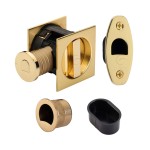 M Marcus Heritage Brass Tubular Lock with Square Privacy Turn & Release