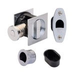 M Marcus Heritage Brass Tubular Lock with Square Privacy Turn & Release