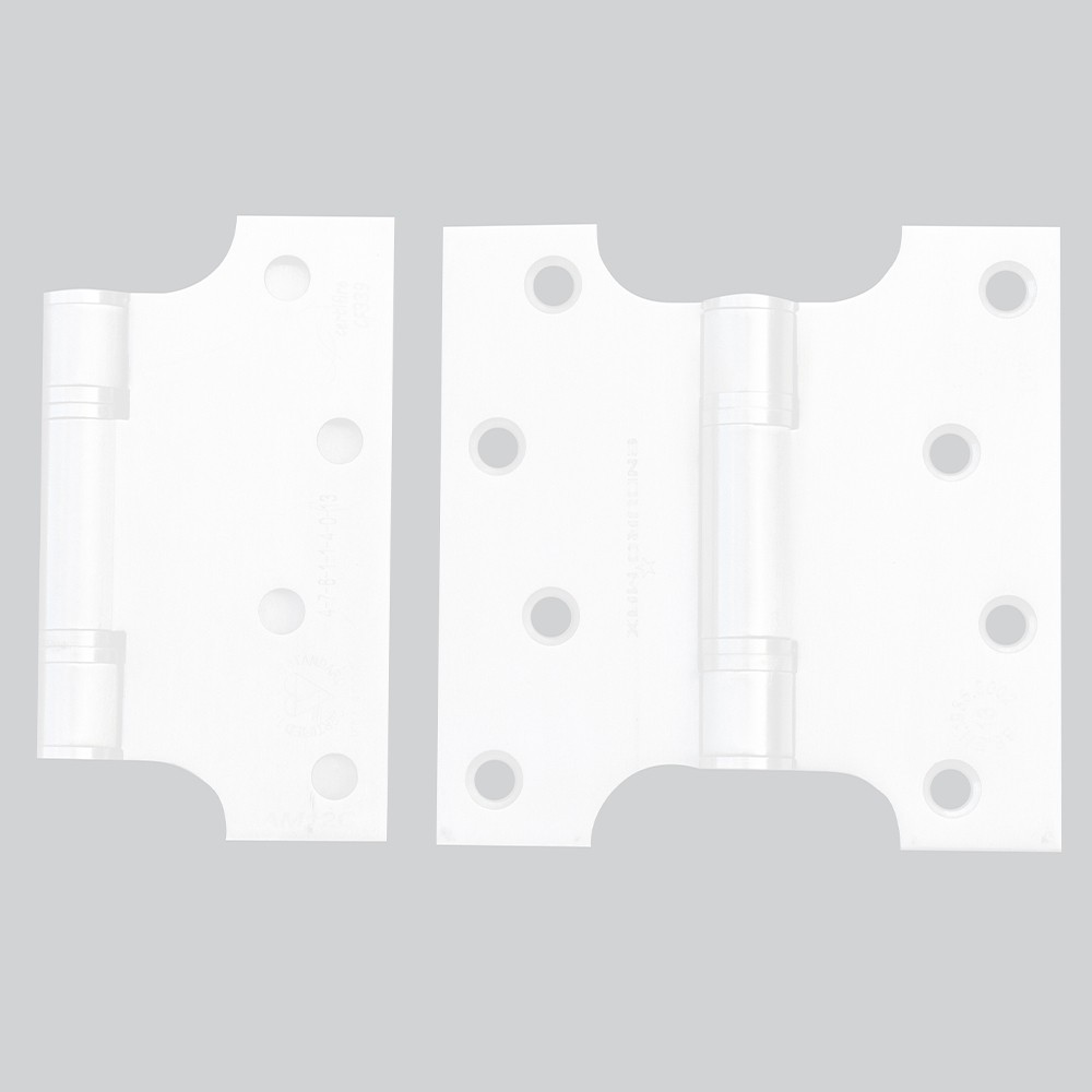 Matt White EnduroMax Heavy Duty Parliament Hinges – Various sizes