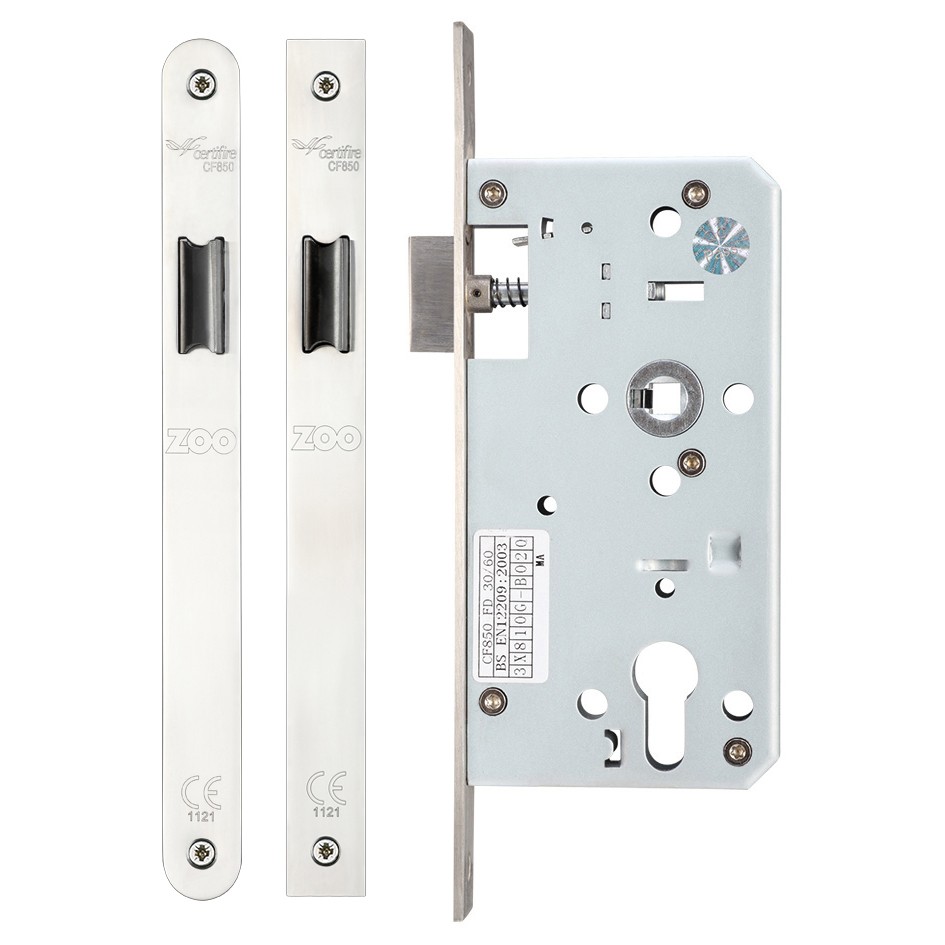 Polished Stainless Steel Heavy Duty Architectural DIN Latch Case (DDA)