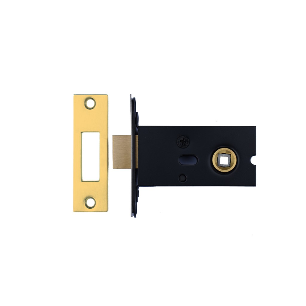 Anti-tarnish Brass Cubicle Bathroom Deadbolt