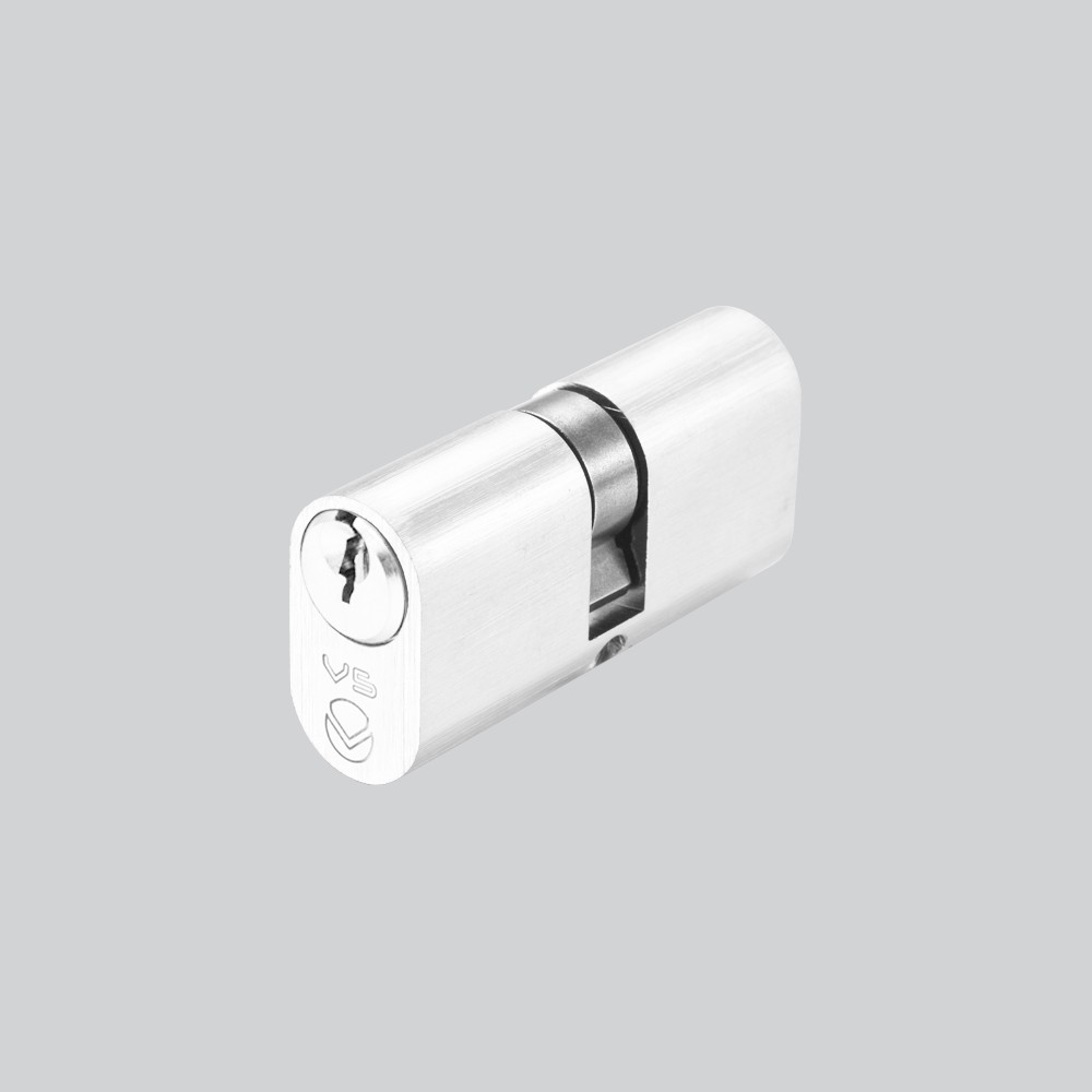 Matt White Antimicrobial Eco-Friendly Oval Profile Double Cylinders (K&K) – Master Keyed