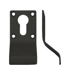 Matt Black Antimicrobial Eco-Friendly Cylinder & Key Door Pulls