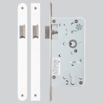 Matt White Antimicrobial Eco-Friendly Heavy Duty Architectural DIN Latch Case (DDA)