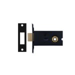 78mm case depth, 57mm backset cubicle deadbolt - Eco 3 Self-Sanitising Antimicrobial Matt Black