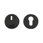 Security Escutcheon Set – Eco 3 Self-Sanitising Antimicrobial Matt Black 