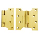 Anti-tarnish Brass EnduroMax Heavy Duty Parliament Hinges – Various sizes