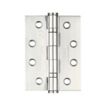 Polished Stainless Steel Heavy Duty Ball Bearing Hinges 102mm x 76mm x 3mm