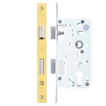 PVD Anti-tarnish Brass Heavy Duty Architectural DIN Euro Sash Lock Case (DDA)